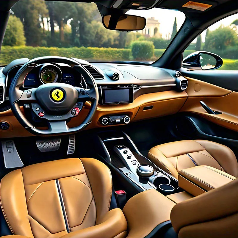 Ferrari Roma Interior Comfort and Luxury