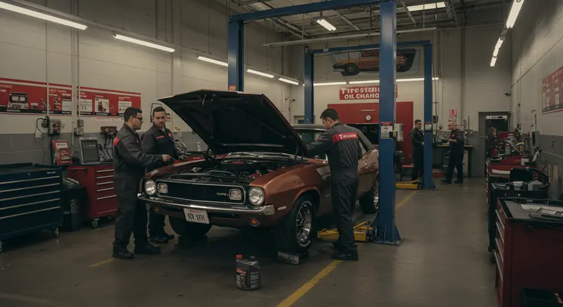 firestone oil change