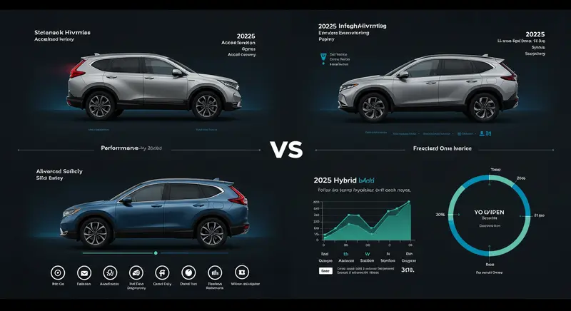 2025 Honda CR-V Hybrid vs. 2025 Hyundai Tucson Hybrid