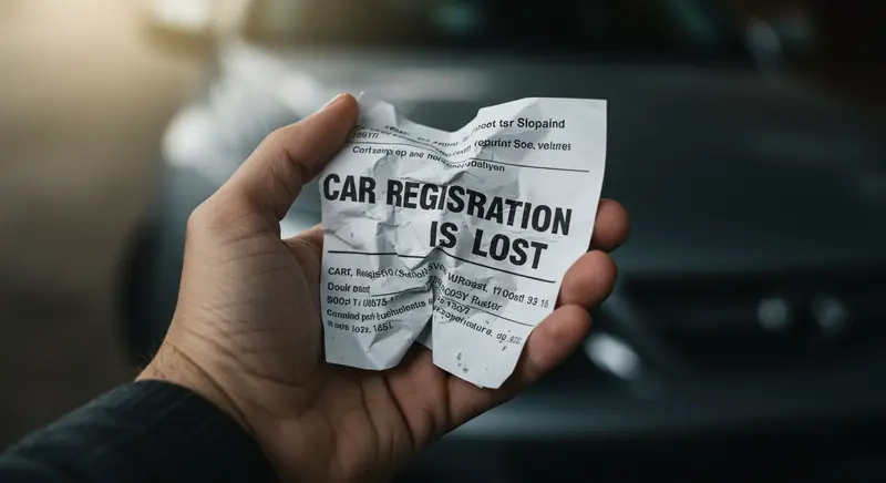 What To Do If Your Registration Is Lost
