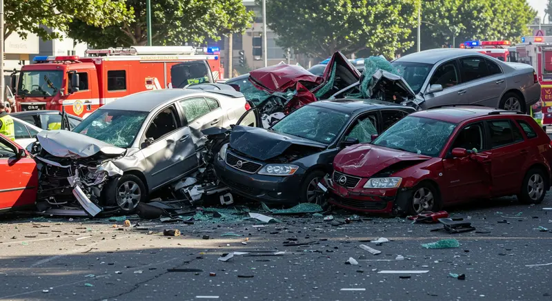 multi-vehicle collisions