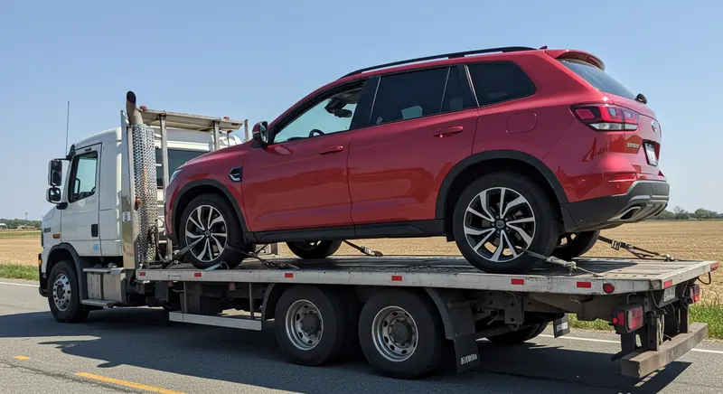 transporting your car