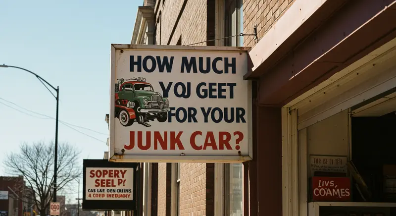 How Much You Get for Your Junk Car