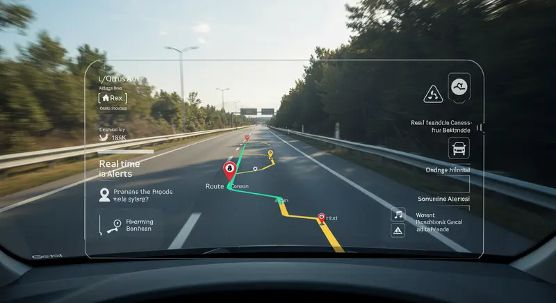 Real-Time Alerts about the Route