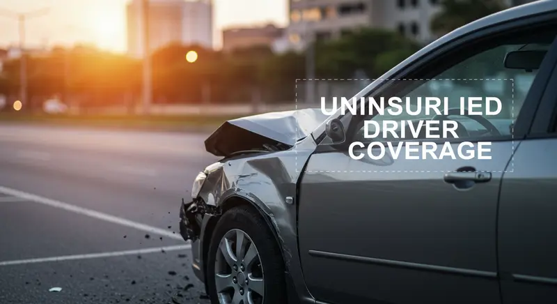 car accident an uninsured driver