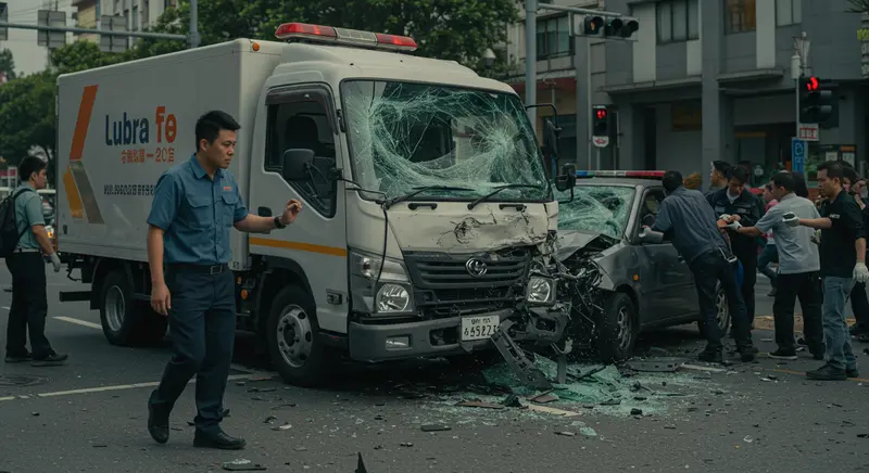 car accident while driving for work
