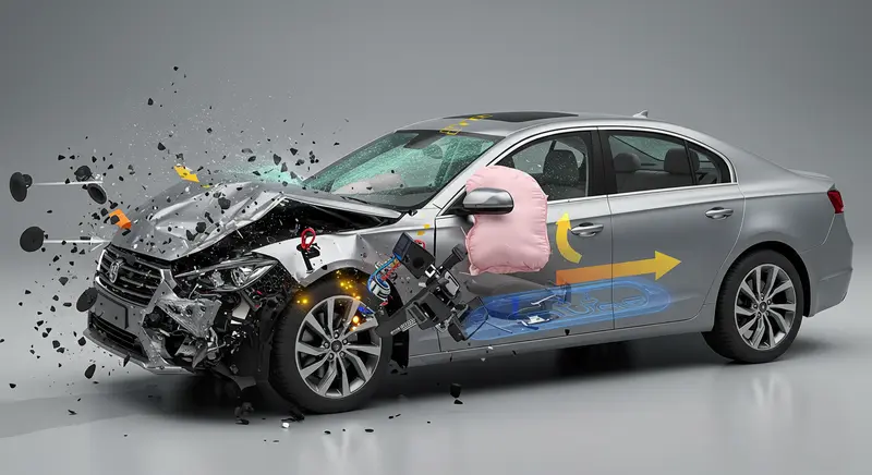 car crash safety features