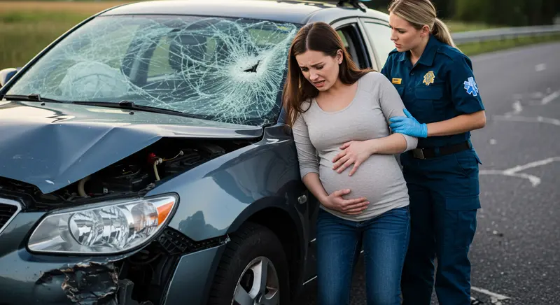 how car accidents affect pregnant women