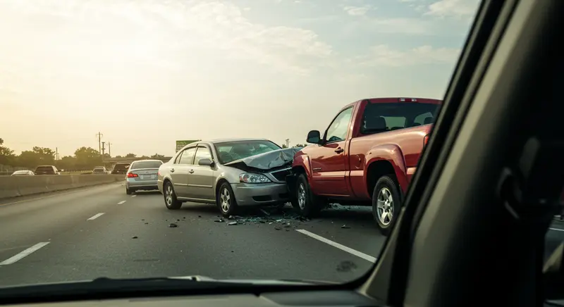 lane change accident
