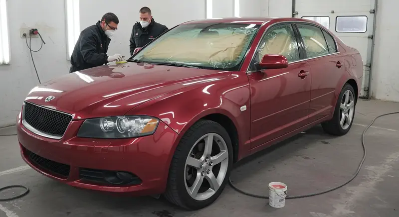 restoring your car paint job