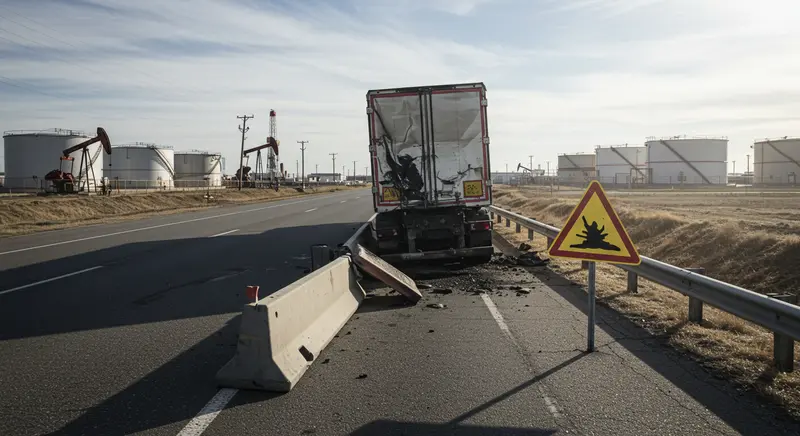 Highway Hazards Near Oilfields