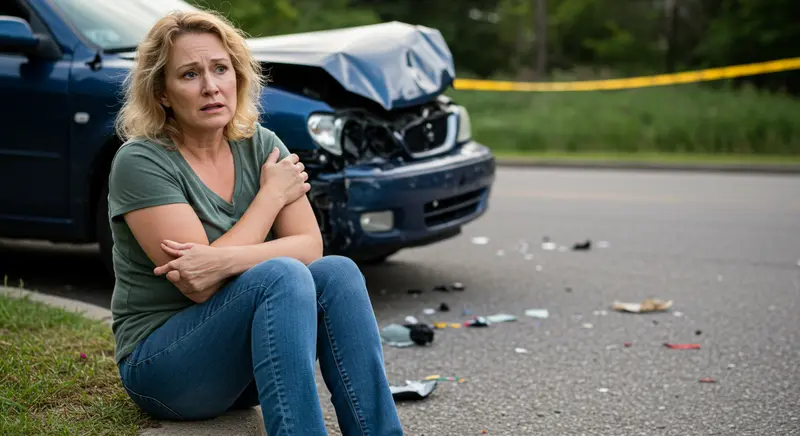 sue after a car crash