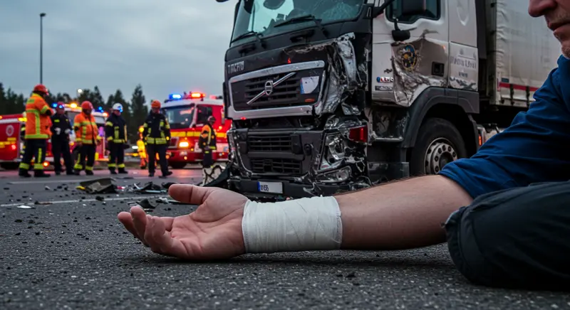 wrist injuries after a truck accident