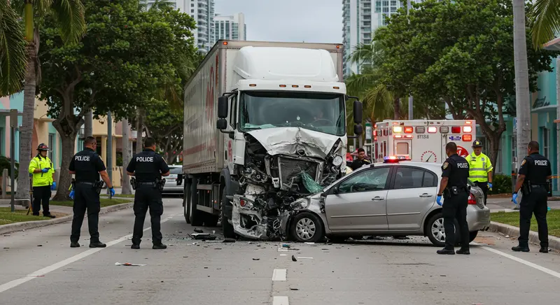 Miami Truck Accident News