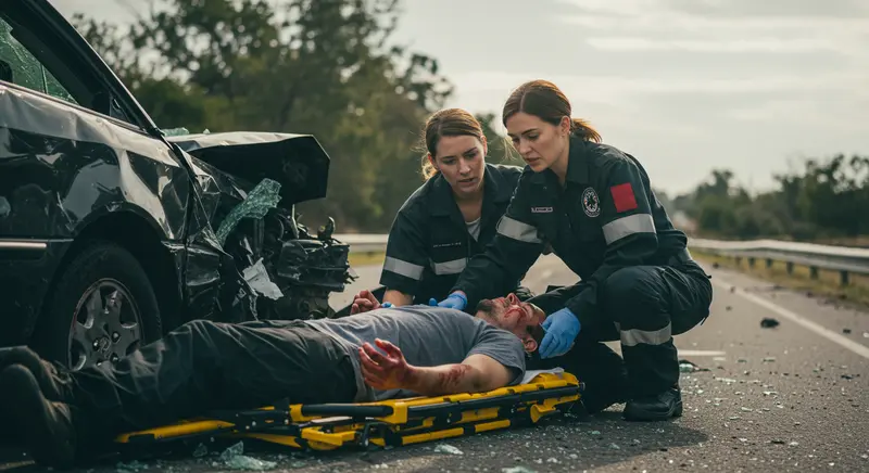 injured in a vehicle accident