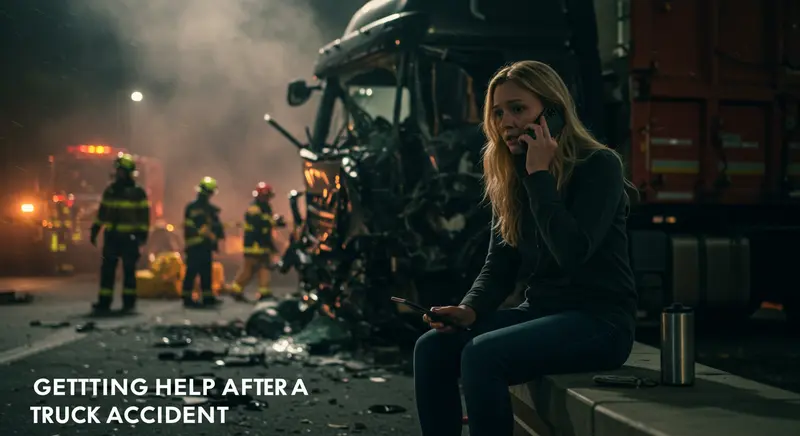 getting help after a truck accident