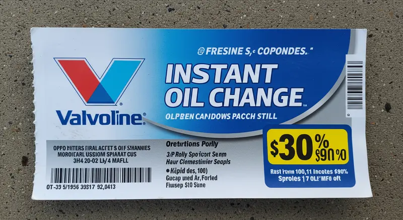 Get Valvoline Instant Oil Change Coupons