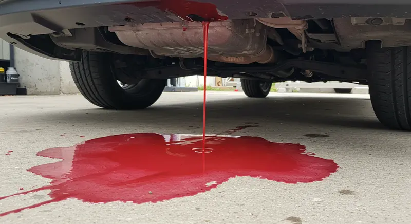 Leaks of Transmission Fluid