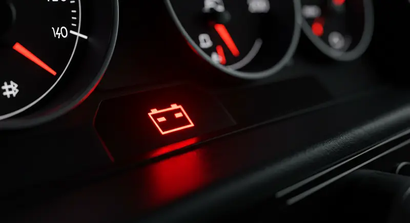 Battery Charging Warning Light