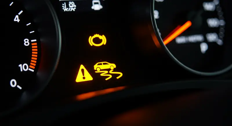 Traction Control Warning Light