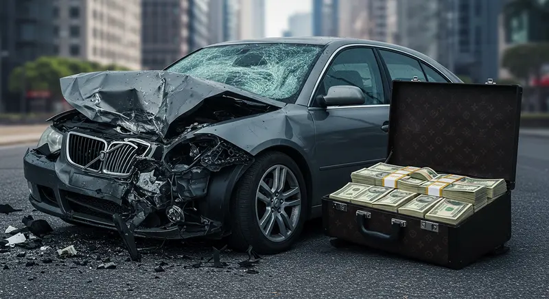 how much money can a passenger in a car accident get