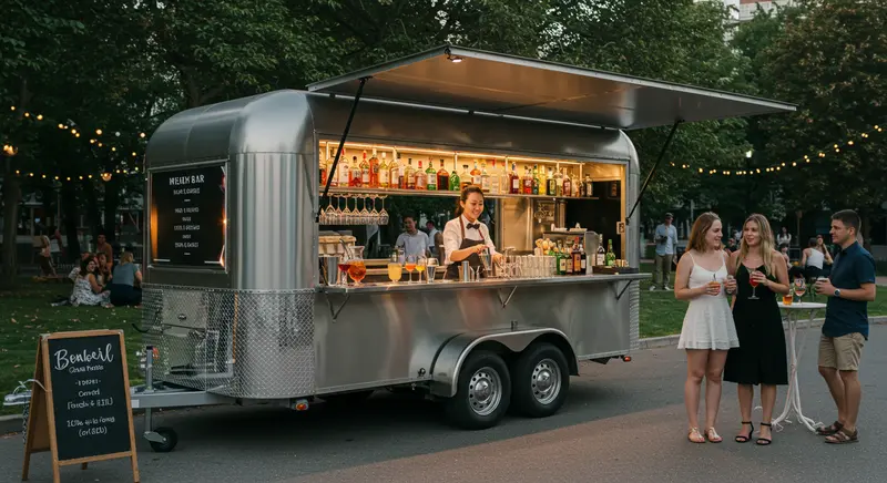 mobile bar trailer