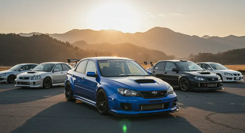subaru jdm cars