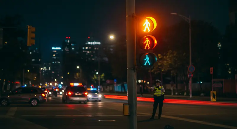 what should you do when you see a flashing yellow traffic signal at the next intersection