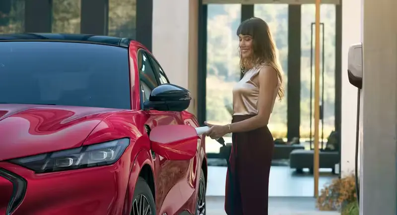 Mustang Mach E charging experience