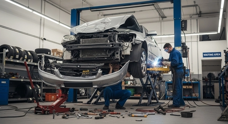 post-accident vehicle repairs