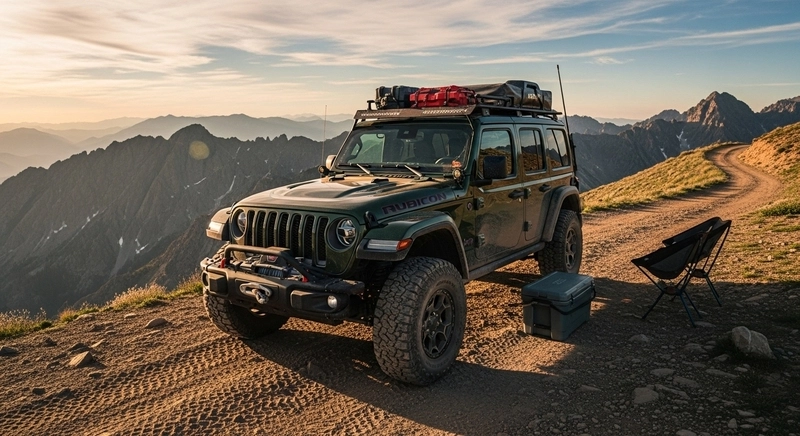 Jeep adventure-ready