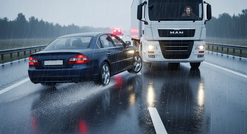 hydroplaning accidents
