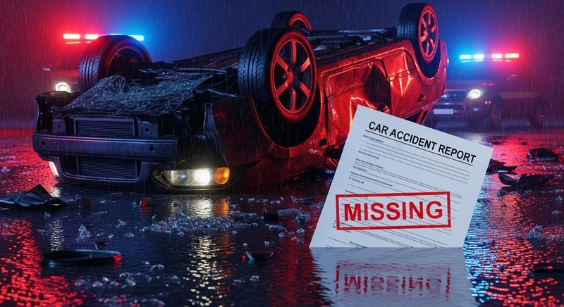 missing accident report