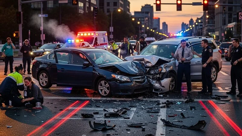 After a car accident
