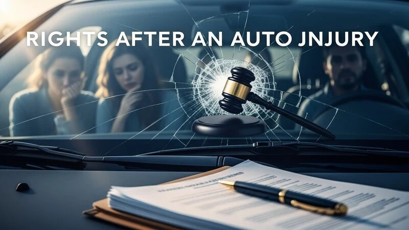 rights after an auto injury case