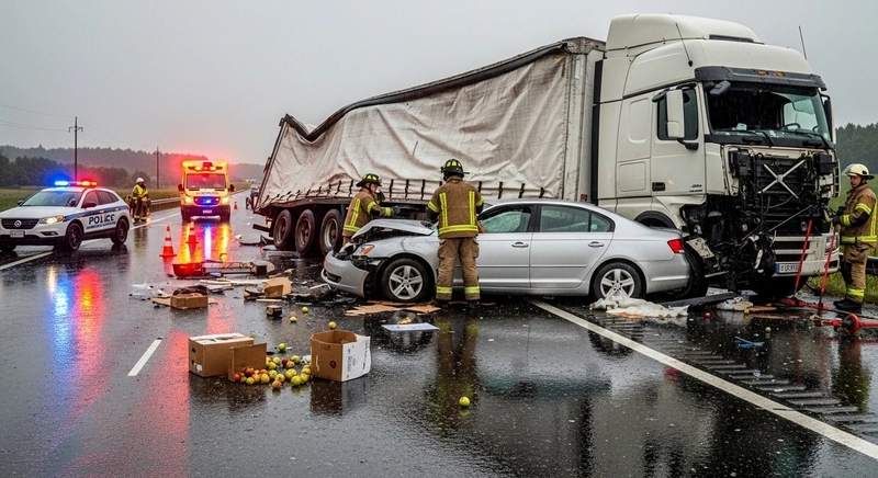 Truck accident