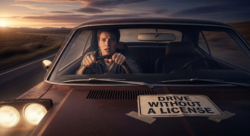 drive without a license