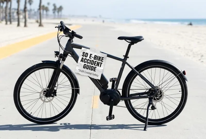 e-bike crash