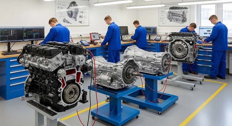 engine and transmission training equipment