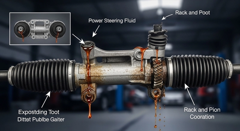 failing rack and pinion