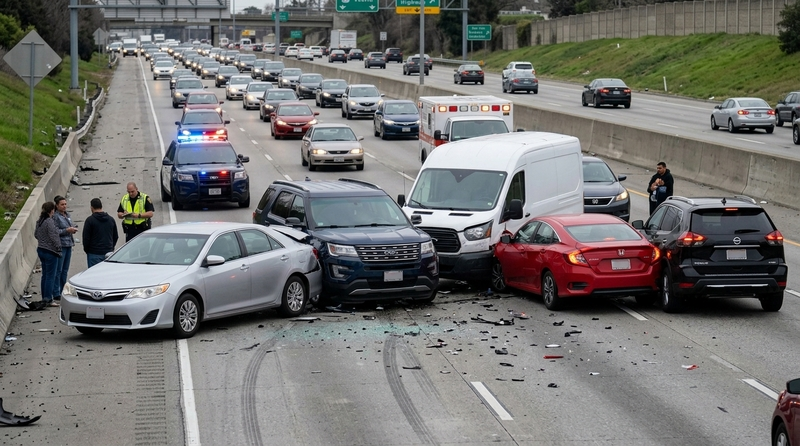 dangerous chain reaction accidents