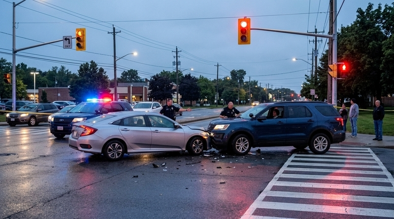 fault in red and yellow light accidents