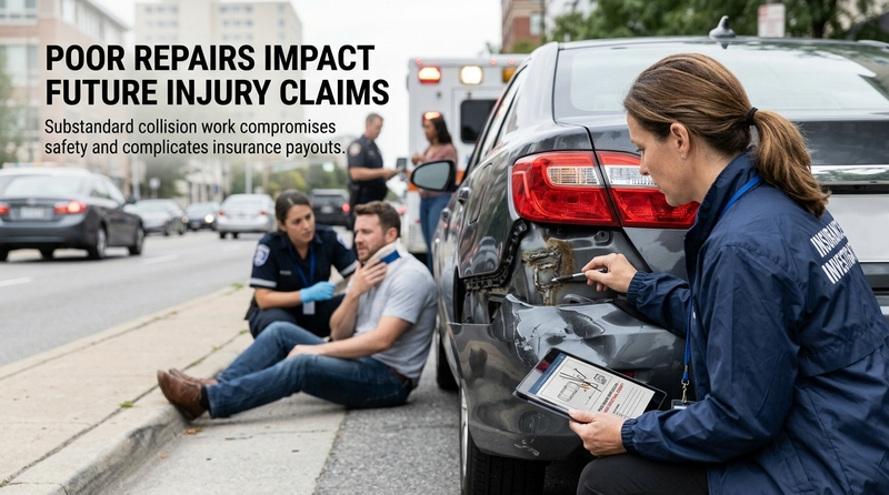 poor vehicle repairs can impact future injury claims