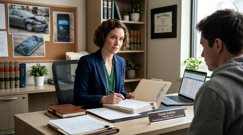 distracted driving accident lawyer
